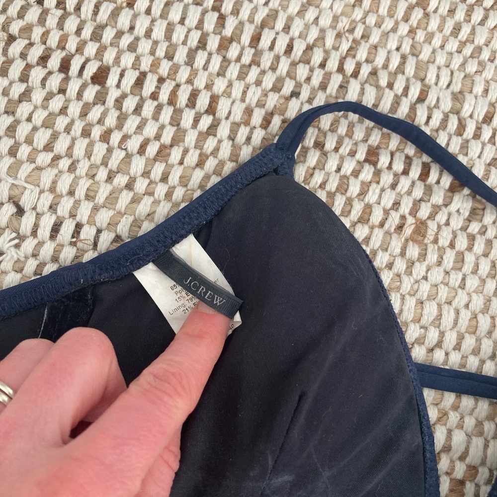 J. Crew Navy Swimsuit